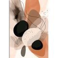 CANVAS PRINT ABSTRACT ROCK SHAPES - PICTURES OF ABSTRACT SHAPES - PICTURES