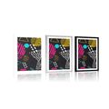 POSTER – MOTIVO MEMPHIS MODERNO - POP ART - POSTER
