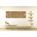 CANVAS PRINT MANDALA WITH AN ANCIENT TOUCH - PICTURES FENG SHUI - PICTURES