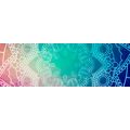 CANVAS PRINT PASTEL MANDALA - PICTURES FENG SHUI{% if product.category.pathNames[0] != product.category.name %} - PICTURES{% endif %}