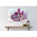 CANVAS PRINT WITH A VINTAGE TOUCH - VINTAGE AND RETRO PICTURES - PICTURES