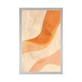 POSTER LINII DE ARTĂ PEACH FUZZ - FORME ABSTRACTE - POSTERE