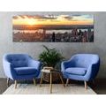 CANVAS PRINT BEAUTIFUL PANORAMA OF THE NEW YORK CITY - PICTURES OF CITIES - PICTURES