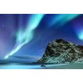 QUADRO AURORA BOREALE IN NORVEGIA - QUADRI DI NATURA E PAESAGGIO - QUADRI