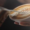 OBRAZ LATTE ART V ŠÁLKU - OBRAZY JÍDLA A NÁPOJE - OBRAZY
