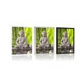 POSTER HARMONISCHER BUDDHA - FENG SHUI - POSTER