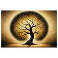 OBRAZ STROM ŽIVOTA VE ZLATĚ - OBRAZY STROMY ŽIVOTA - OBRAZY