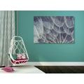 CANVAS PRINT MORNING DEW ON A DANDELION - PICTURES FLOWERS - PICTURES