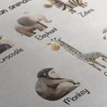 OBRAZ AFRICKÁ ZVÍŘATA - DĚTSKÉ OBRAZY ZVÍŘÁTKA - OBRAZY