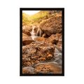 AFFICHE CASCADES DE HAUTE MONTAGNE - NATURE - AFFICHES