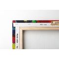 QUADRO TESCHIO CON DESIGN A GRAFFITI - QUADRI POP ART - QUADRI