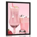 POSTER ROSA MILKSHAKE - MIT KÜCHENMOTIV - POSTER