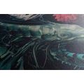 CANVAS PRINT SURREALISTIC SHRIMP - PICTURES UNDERWATER WORLD - PICTURES