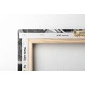 QUADRO TESCHIO ARTISTICO CON DESIGN IN BIANCO E NERO - QUADRI BIANCO E NERO - QUADRI