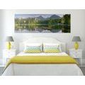 CANVAS PRINT BEAUTIFUL PANORAMA OF THE MOUNTAINS BY THE LAKE - PICTURES OF NATURE AND LANDSCAPE{% if product.category.pathNames[0] != product.category.name %} - PICTURES{% endif %}