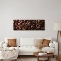 OBRAZ KÁVOVÁ SYMFONIE TEXTUR - OBRAZY JÍDLA A NÁPOJE - OBRAZY