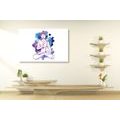 CANVAS PRINT ILLUSTRATION OF BUDDHA - PICTURES FENG SHUI{% if product.category.pathNames[0] != product.category.name %} - PICTURES{% endif %}