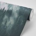 SELF ADHESIVE WALL MURAL FOREST IN THE FOG - SELF-ADHESIVE WALLPAPERS - WALLPAPERS