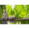 FOTOTAPETE HARMONISCHER BUDDHA - TAPETEN MIT FENG SHUI-MOTIVEN - TAPETEN