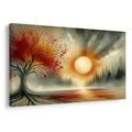 OBRAZ STROM ŽIVOTA S PODZIMNÍM SLUNCEM - OBRAZY STROMY ŽIVOTA - OBRAZY