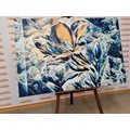 CANVAS PRINT ABSTRACT ARTISTIC FLOWER - PICTURES FLOWERS - PICTURES