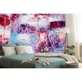 SELF ADHESIVE WALLPAPER PURPLE TEXTURE - SELF-ADHESIVE WALLPAPERS - WALLPAPERS