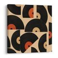 WANDBILD MUSIKALISCHE RETRO-SYMPHONIE - MUSIKBILDER - BILDER