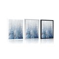 POSTER SNOWY LANDSCAPE - NATURE - POSTERS