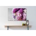 CANVAS PRINT LILAC IN SHADES OF PINK - PICTURES FLOWERS - PICTURES
