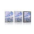 POSTER REPRODUCTION OF THE STARRY NIGHT - VINCENT VAN GOGH - ABSTRACT AND PATTERNED - POSTERS