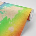 WALLPAPER PASTEL WORLD MAP - WALLPAPERS MAPS - WALLPAPERS
