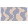 TABLEAU SUR TOILE – ONDULATIONS PASTEL AU STYLE MODERNE - IMAGES FORMES ABSTRAITES - TABLEAUX