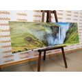 QUADRO DI UN'ICONICA CASCATA IN ISLANDA - QUADRI DI NATURA E PAESAGGIO - QUADRI