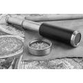 TABLEAU SUR TOILE – POUR L'AVENTURIER EN NOIR ET BLANC - TABLEAUX EN NOIR ET BLANC - TABLEAUX