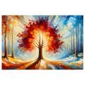 OBRAZ ZÁŘIVÝ STROM ŽIVOTA - OBRAZY STROMY ŽIVOTA - OBRAZY