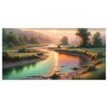 OBRAZ KLIDNÁ HLADINA - OBRAZY PŘÍRODY A KRAJINY - OBRAZY