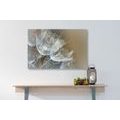 CANVAS PRINT MACRO DANDELION ON THE BACKGROUND - PICTURES FLOWERS - PICTURES