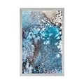 POSTER ABSTRACTION MADE OF WATERCOLOR PAINTS - ABSTRACT AND PATTERNED - POSTERS