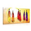 IMPRESSION SUR TOILE FEMMES AFRICAINES - IMPRESSIONS ABSTRAITES SUR TOILE - IMPRESSION SUR TOILE