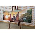 CANVAS PRINT BUDDHA STATUE IN THE SUKHOTHAI PARK - PICTURES FENG SHUI - PICTURES