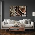 WANDBILD COWBOYSTIEFEL MIT HUT - STILLLEBEN-BILDER - BILDER