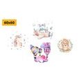 CANVAS PRINT SET FOR CHILDREN IN SOFT COLORS - SET OF PICTURES - PICTURES