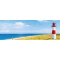 SELBSTKLEBENDE FOTOTAPETE FÜR DIE KÜCHE LEUCHTTURM AM STRAND - TAPETEN FÜR DIE KÜCHENRÜCKWAND - TAPETEN