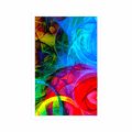 POSTER ABSTRACTION FULL OF COLORS - ABSTRACT AND PATTERNED - POSTERS