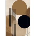 CANVAS PRINT ABSTRACT SHAPES NO6 - PICTURES OF ABSTRACT SHAPES - PICTURES