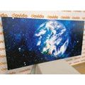 CANVAS PRINT PLANET EARTH - PICTURES OF SPACE AND STARS - PICTURES