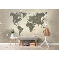 WALLPAPER OLD MAP OF THE WORLD ON AN ABSTRACT BACKGROUND - WALLPAPERS MAPS - WALLPAPERS