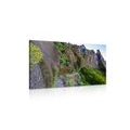 CANVAS PRINT NARROW TOURIST PATH - PICTURES OF NATURE AND LANDSCAPE - PICTURES