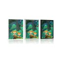 POSTER FAIRY TALE FOREST - POSTERS FOR CHILDREN ROOM - POSTERS
