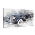 CANVAS PRINT HISTORIC RETRO CAR - VINTAGE AND RETRO PICTURES - PICTURES